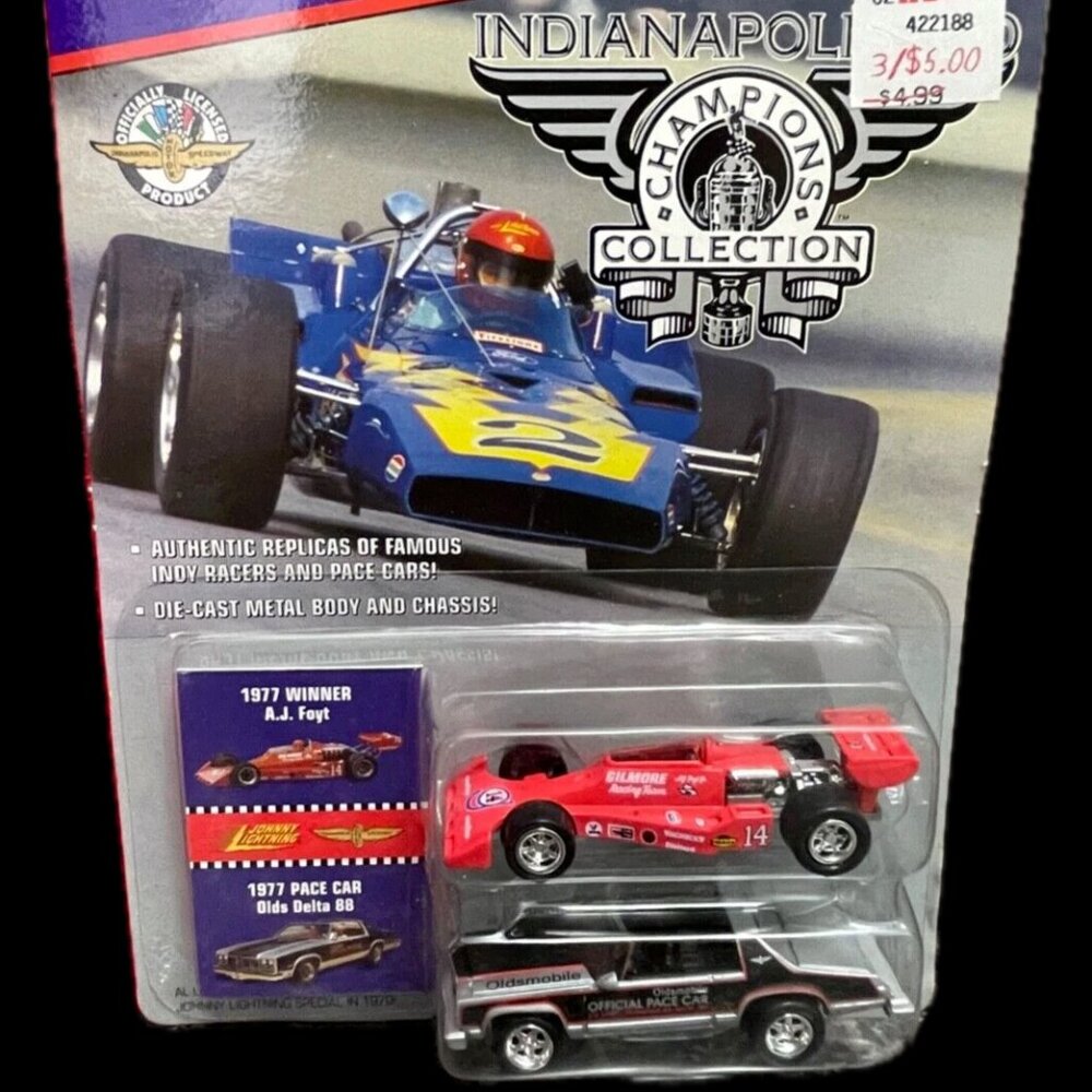 Johnny Lightning | Indianapolis 500 Champions Collection | 1977 Winner A.J Foyt